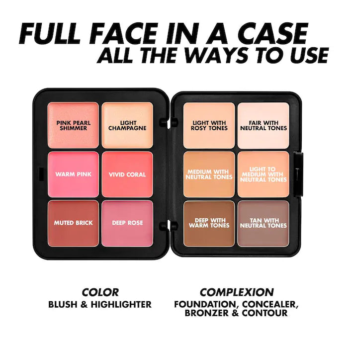 Make Up Forever HD Skin Face Essentials – Longwear Full Face Cream Palette