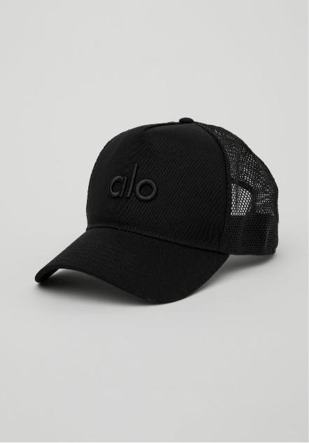 Alo District Trucker Hat - Black *Pre-order*