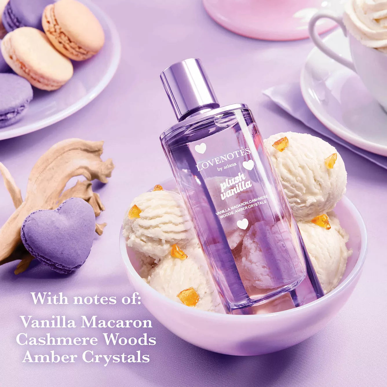 Ariana Grande LOVENOTES Plush Vanilla Perfume Gift Set