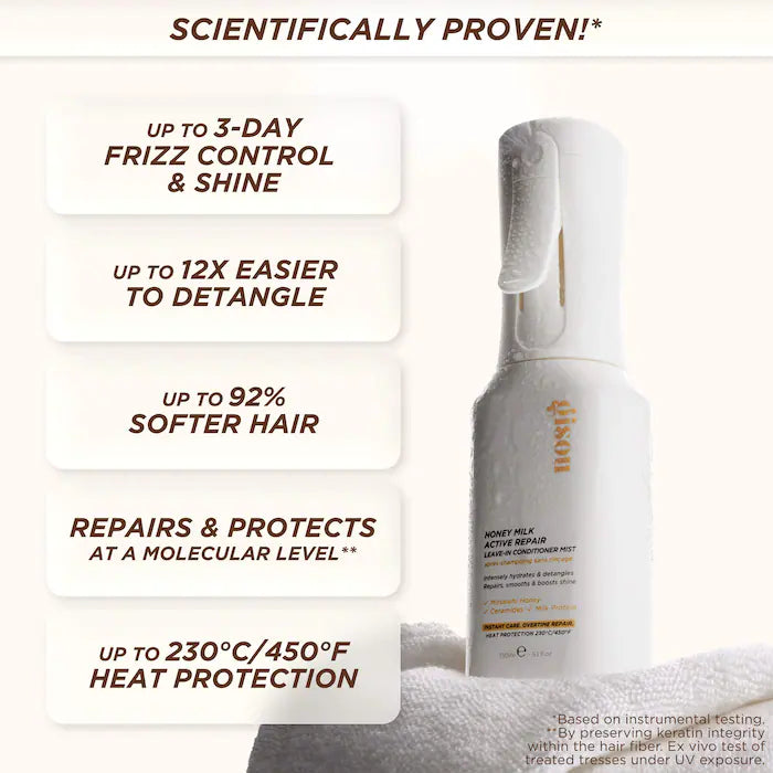 Gisou Honey Milk Active Repair Leave In Conditioner Mist