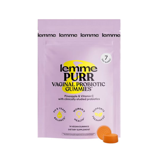Lemme Purr Vegan Vaginal Probiotic Gummies - 14ct