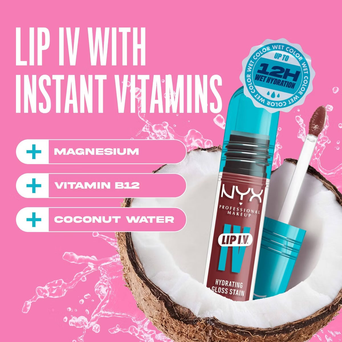 Nyx Professional Makeup Lip IV Hydrating Lip Gloss Stain