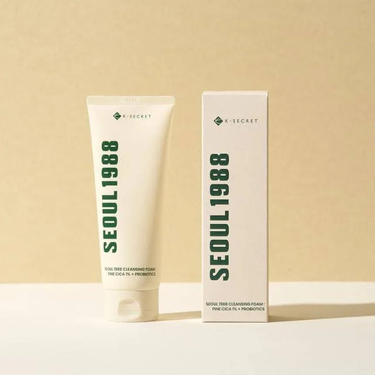 K-Secret - Seoul 1988 Cleansing Foam: Pine Cica 1% + Probiotics