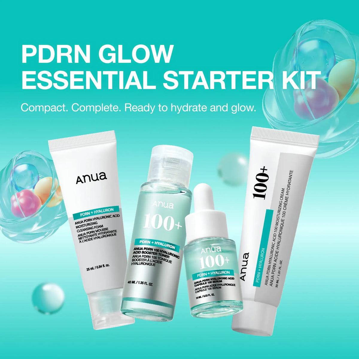 Anua Salmon Dna Pdrn Glow Essential Starter Kit