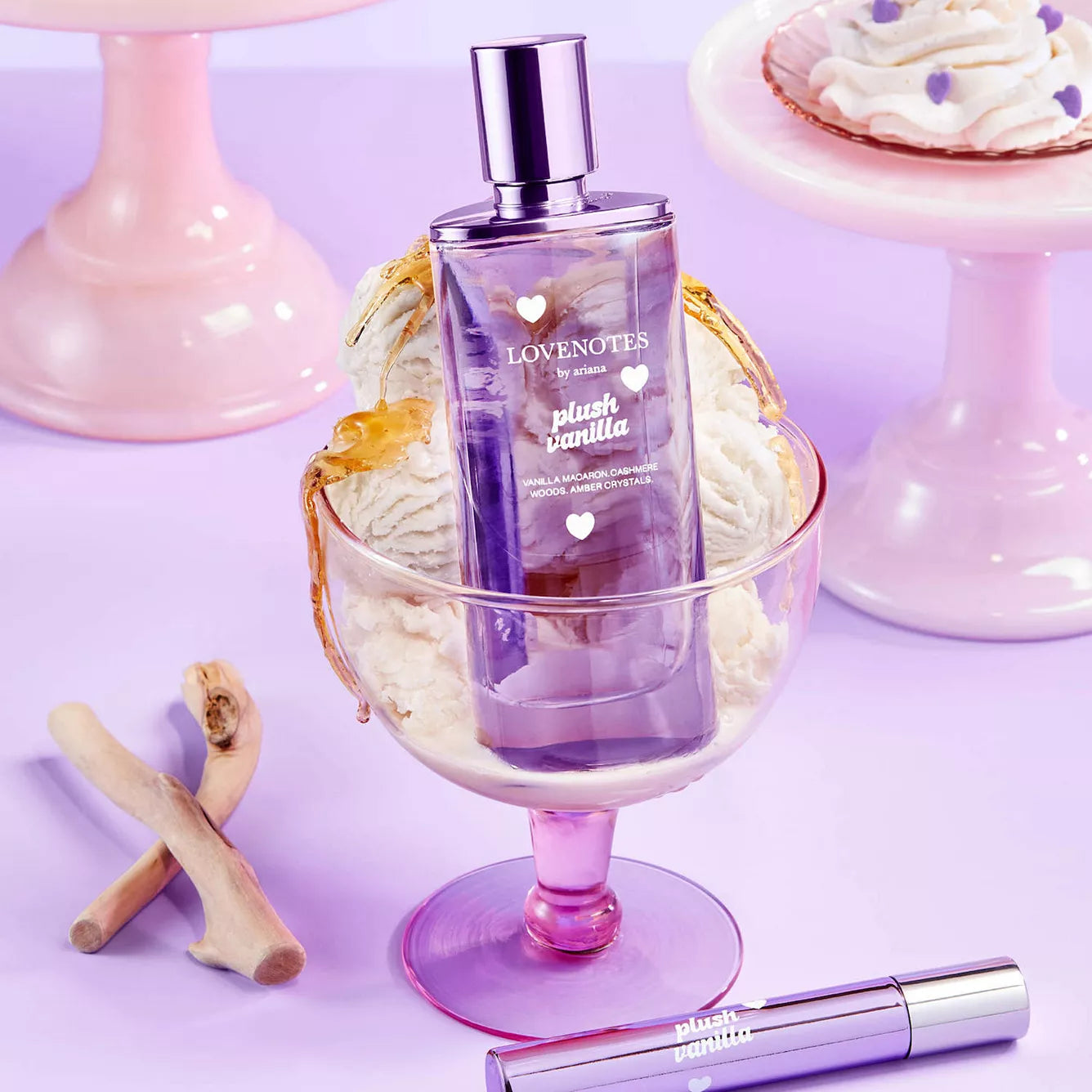 Ariana Grande LOVENOTES Plush Vanilla Perfume Gift Set
