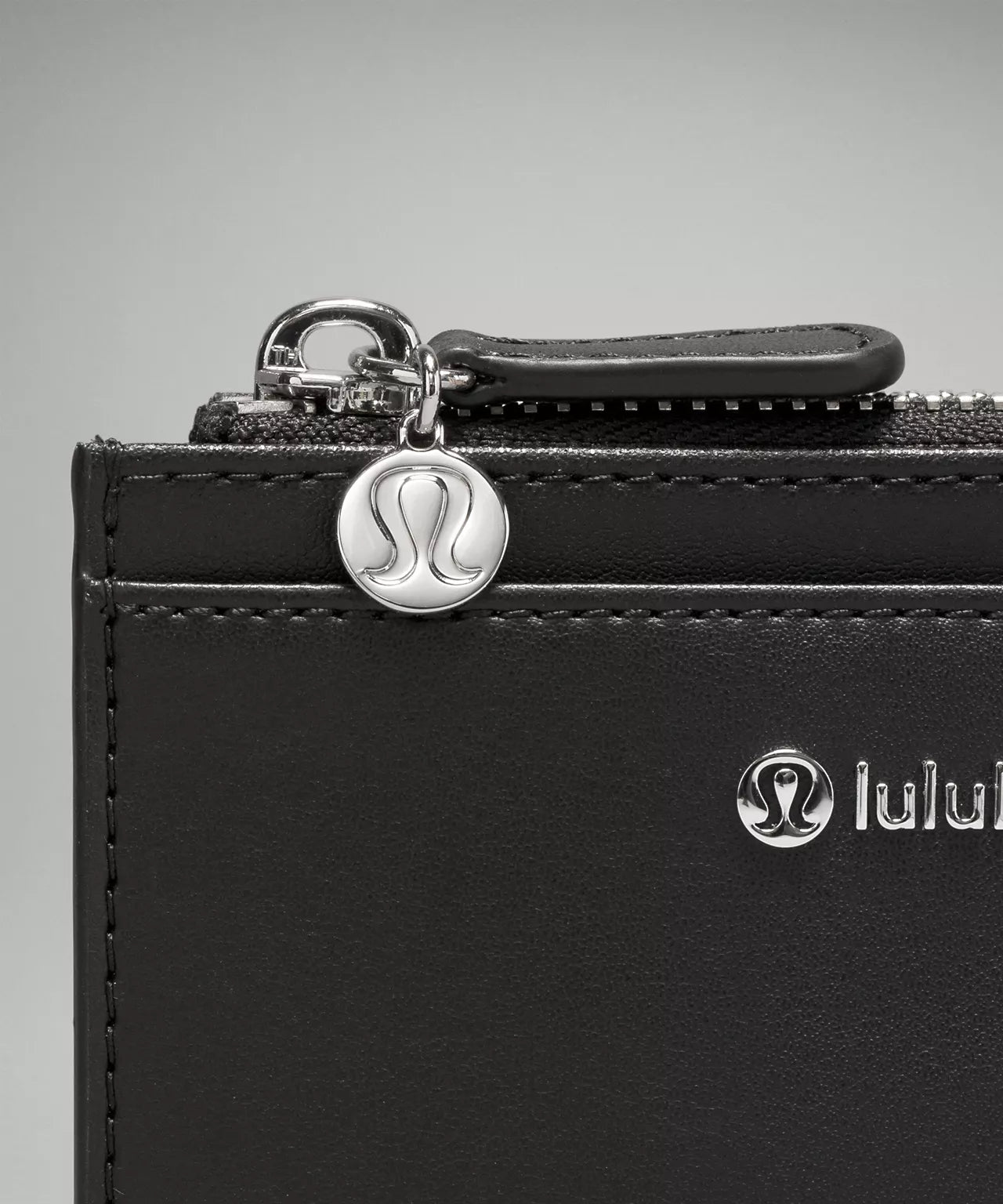 Lululemon Cactus Material Card Case/ Black
