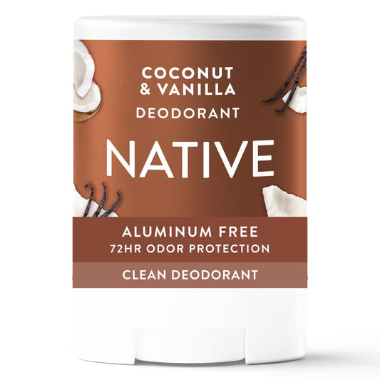 Native Aluminum Free Travel Size Deodorant - Coconut & Vanilla
