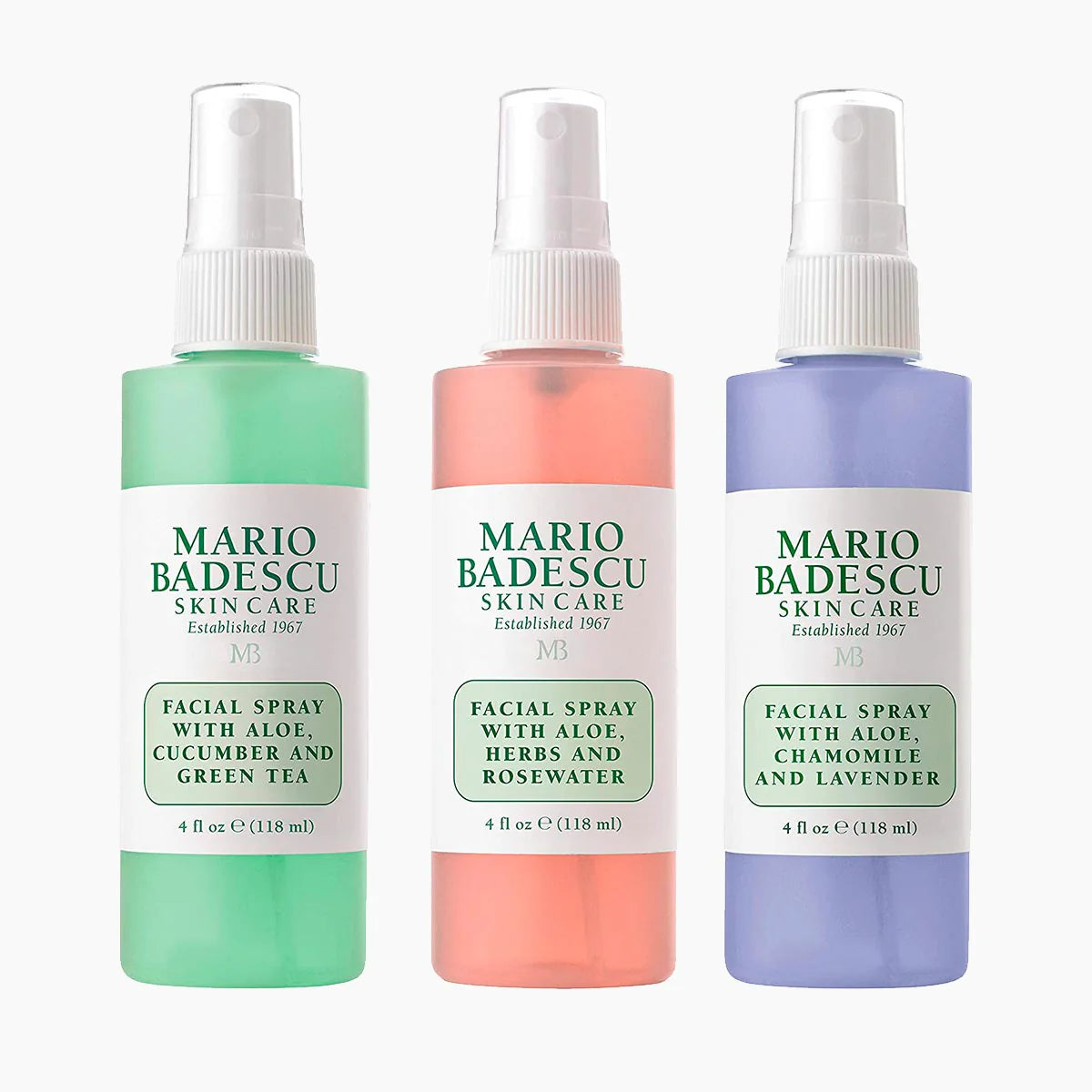 Mario Badescu Spritz, Mist and Glow Facial Spray Kit