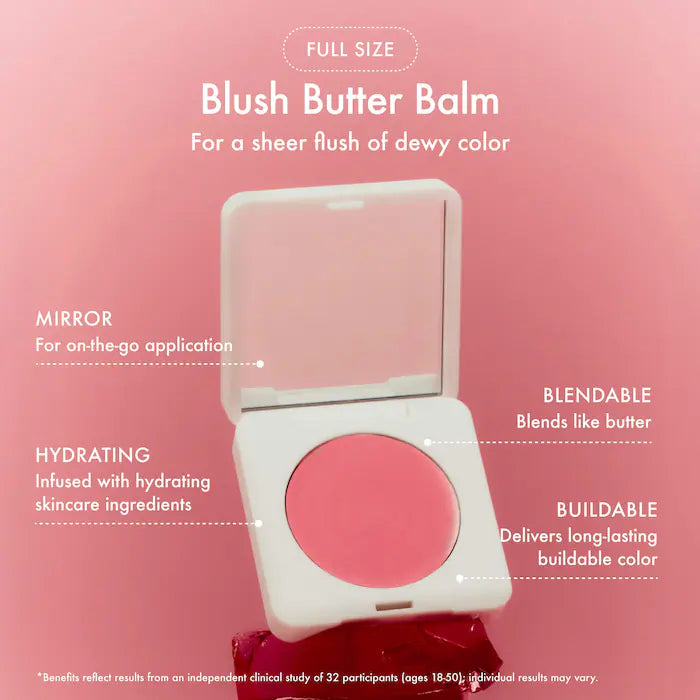 Summer Fridays The Dewy Pink Set with mini Lip Butter Balm in Pink Sugar