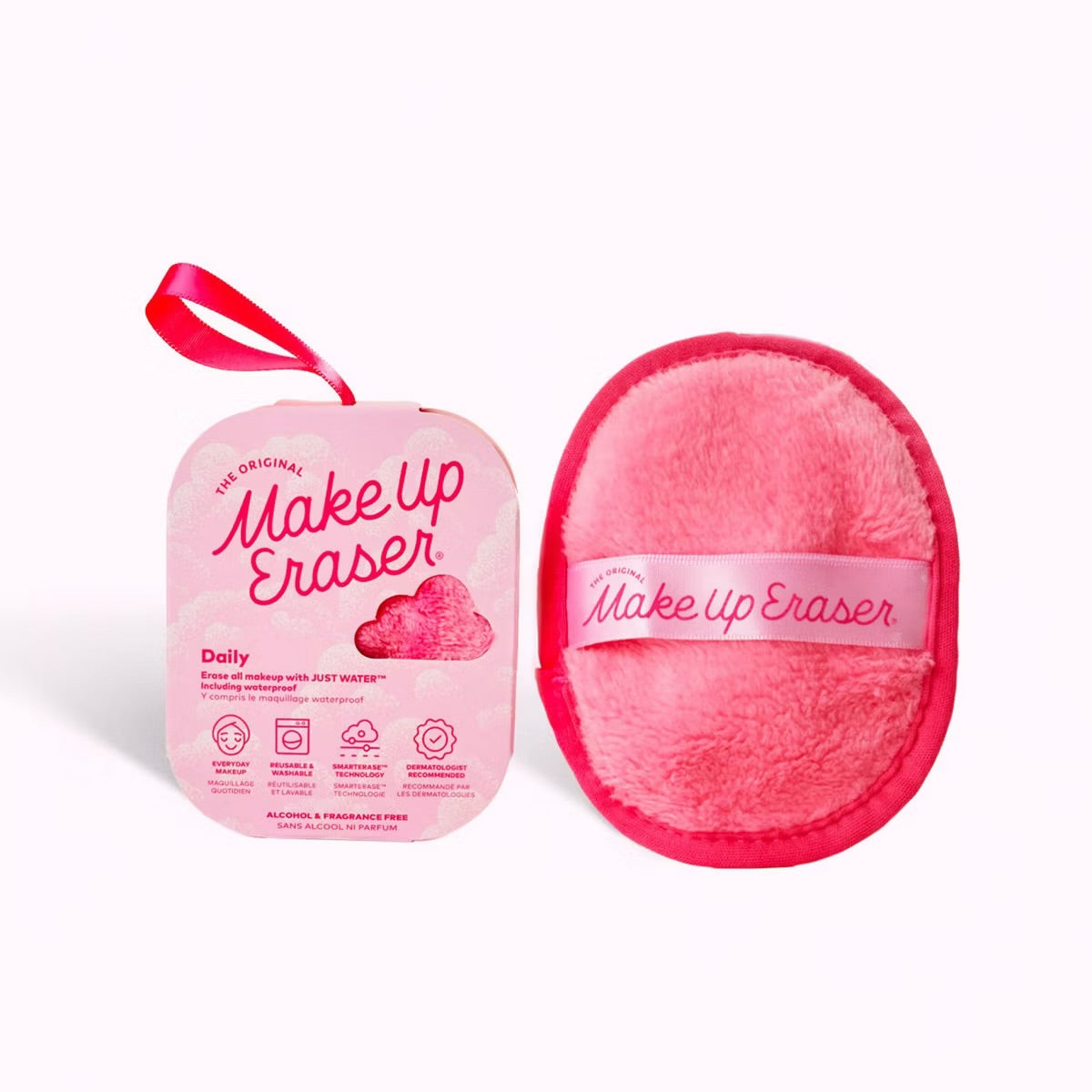 MakeUp Eraser Daily Reusable Face Cleanser - Pink