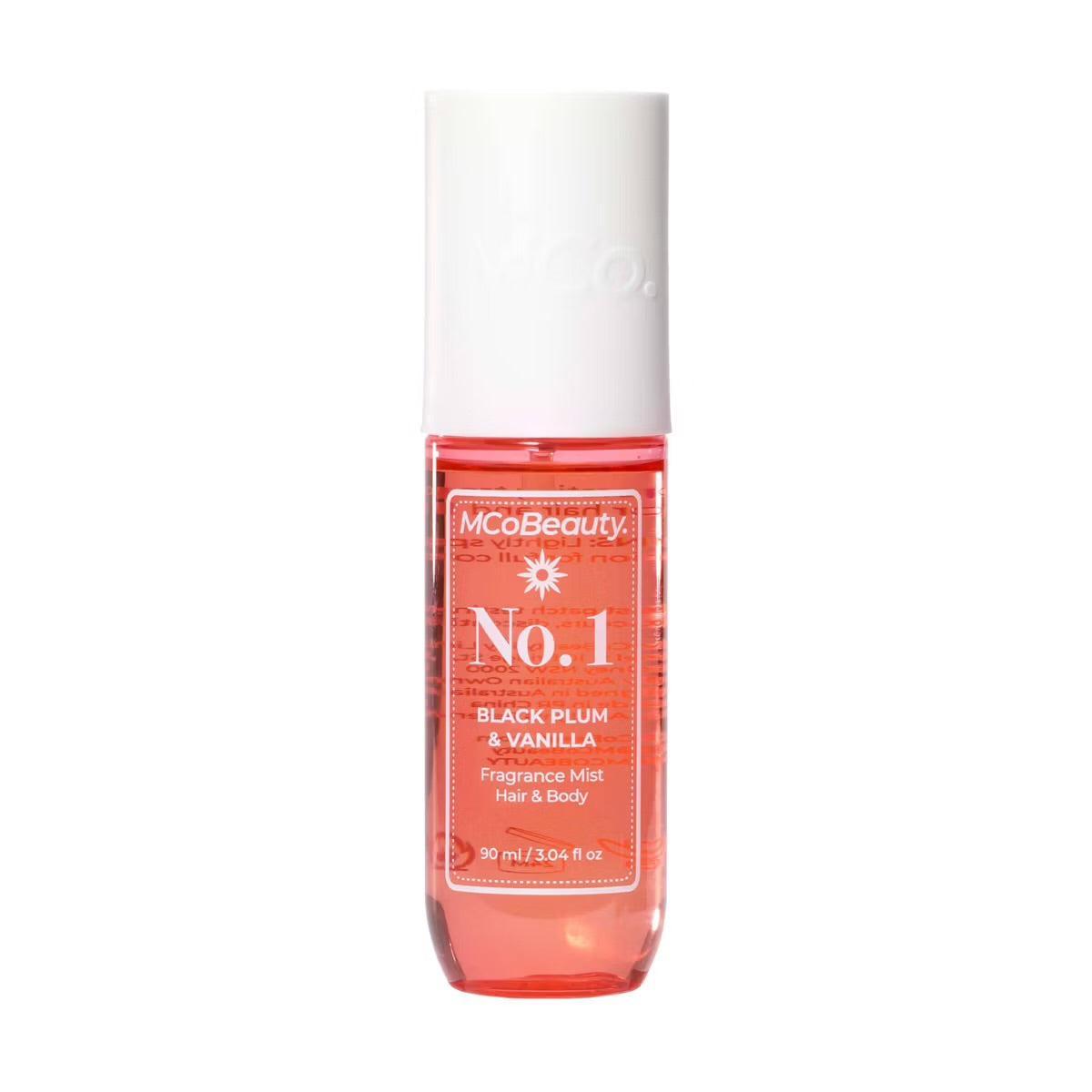 MCoBeauty Fragrance Mist - No.1 - Black Plum & Vanilla - 3.04 fl oz