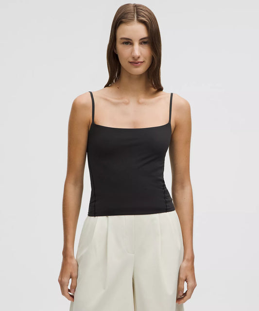 Lululemon Ultra-Soft Nulu Spaghetti-Strap Adjustable Black