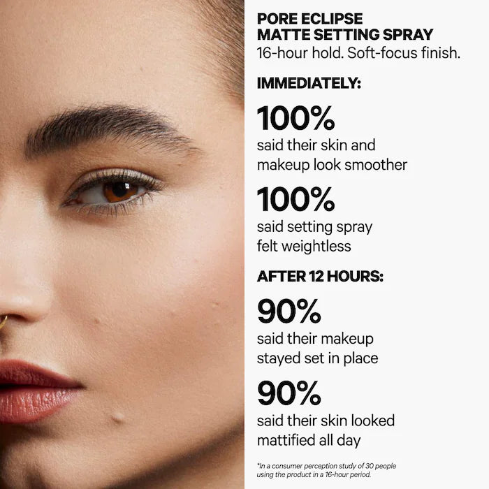 Milk Makeup Pore Eclipse Mattifying + Blurring Transfer-Proof Setting Spray