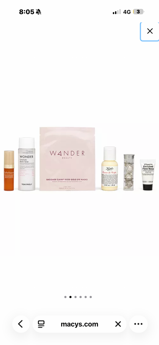Macys Travel Ready Set