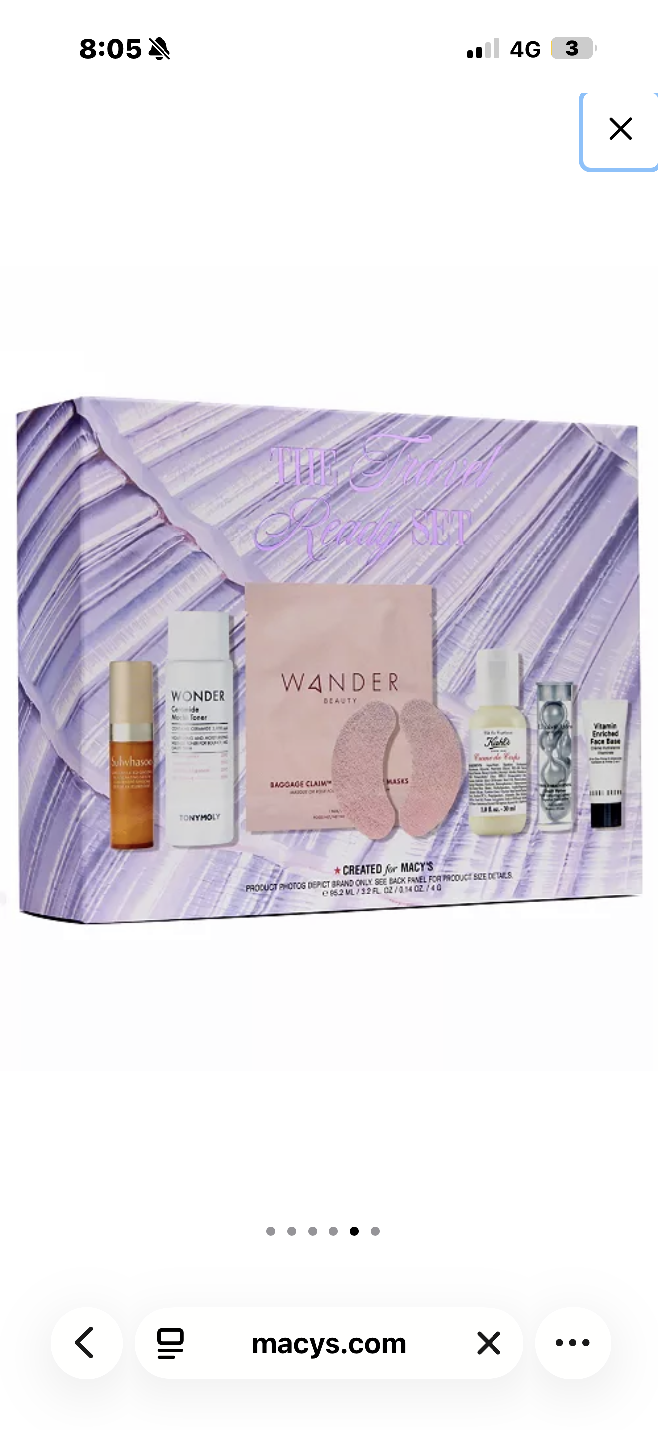 Macys Travel Ready Set