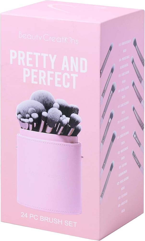 Beauty Creations Pretty and Perfect 24 Brush Set
